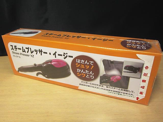 【未使用】スマイル スチームプレッサー イージー 強力スチーム 時短 ES-SP16 【N】拍卖