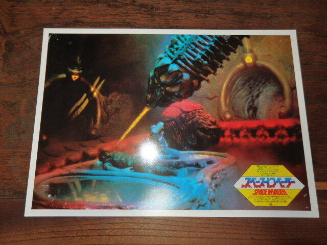 映画ロビーカード「c864 スペースインベーダー(4種類・画鋲跡有り)」カレン・ブラック ティモシー・ボトムズ拍卖