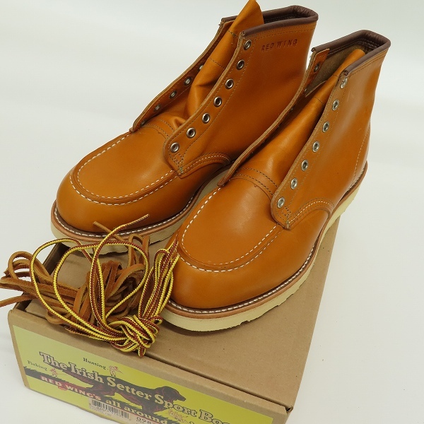 レッドウィング REDWING アイリッシュセッター 9875 ブーツ 9E 12年 犬タグ z931730拍卖