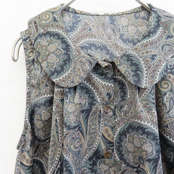 ロイスクレヨン Lois CRAYON トップス ノースリーブ ブラウス プルオーバー ペイズリー s943643拍卖