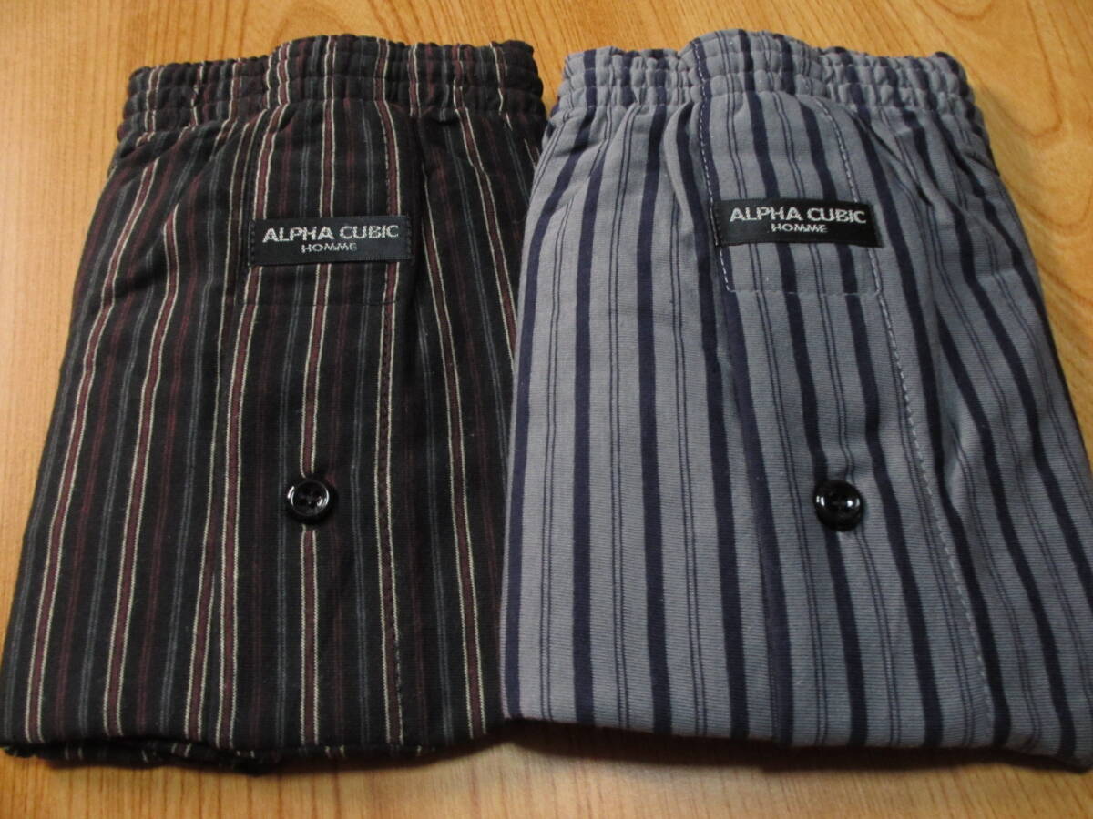 ◆◆◆アルファキュービック◆ニットトランクス【M】サイズ2枚セット◆◆◆拍卖