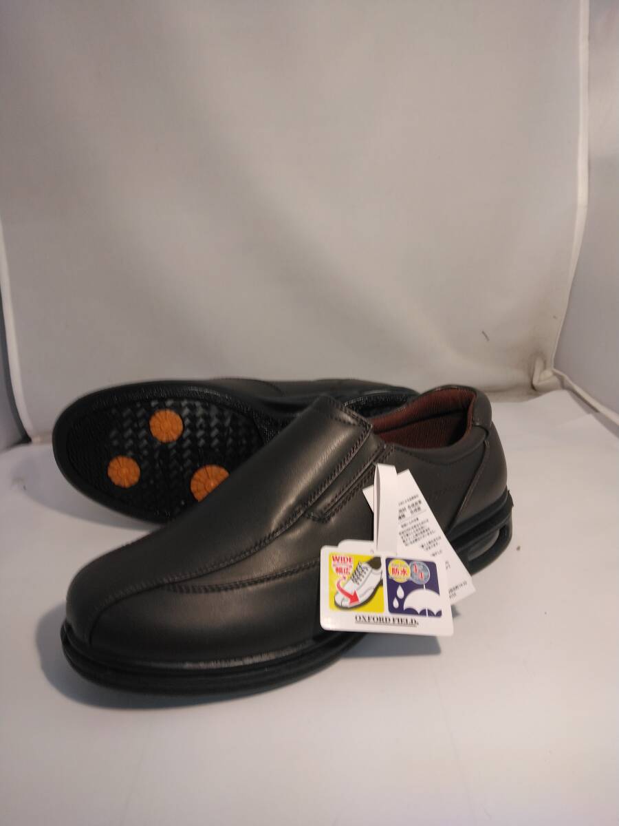 25,5 メンズウォーキング スリッポン式 2602 合成皮革 ブラウン色 超幅広! 防水設計(水位4cm 4時間位 )¥6490 拍卖