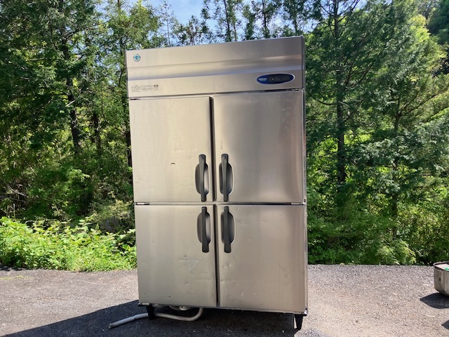 ホシザキ★HOSHIZAKI★4ドア業務用冷蔵庫★HR-120ZT-ML★W120×D65×H194cm単相100V★大開口ピラーレスワイドスルータイプで便利4面冷蔵庫拍卖