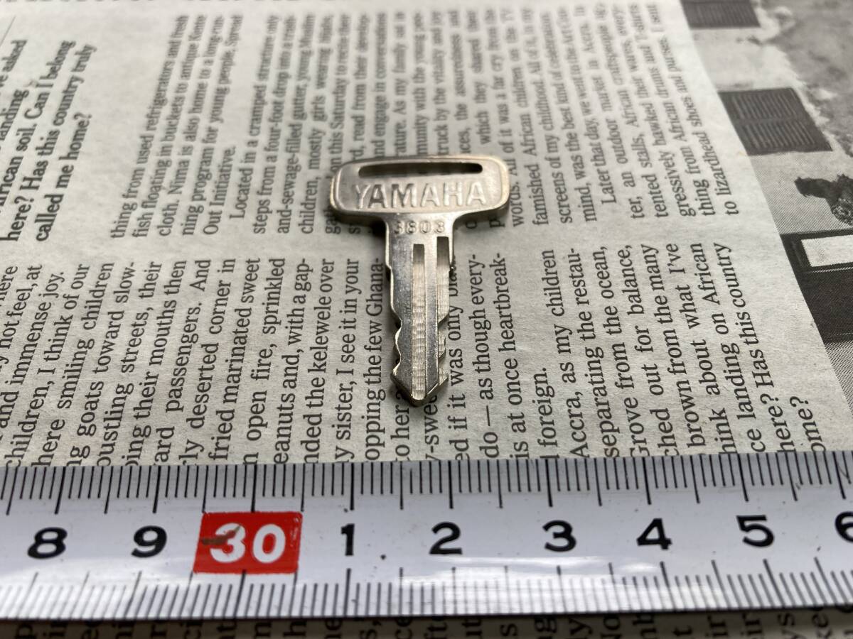 YAMAHA、ヤマハ、メインキー/シートロックキー、「3803」、RD/GX/TX/XS/DT/XT/SR、ヤマハ純正部品、新品・未使用拍卖