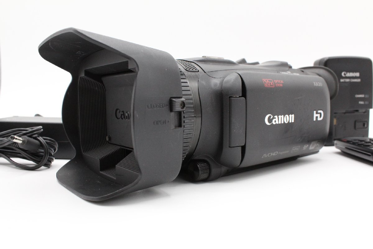【良品】CANON キヤノン XA30 業務用HDデジタルビデオカメラ #LE20251921拍卖