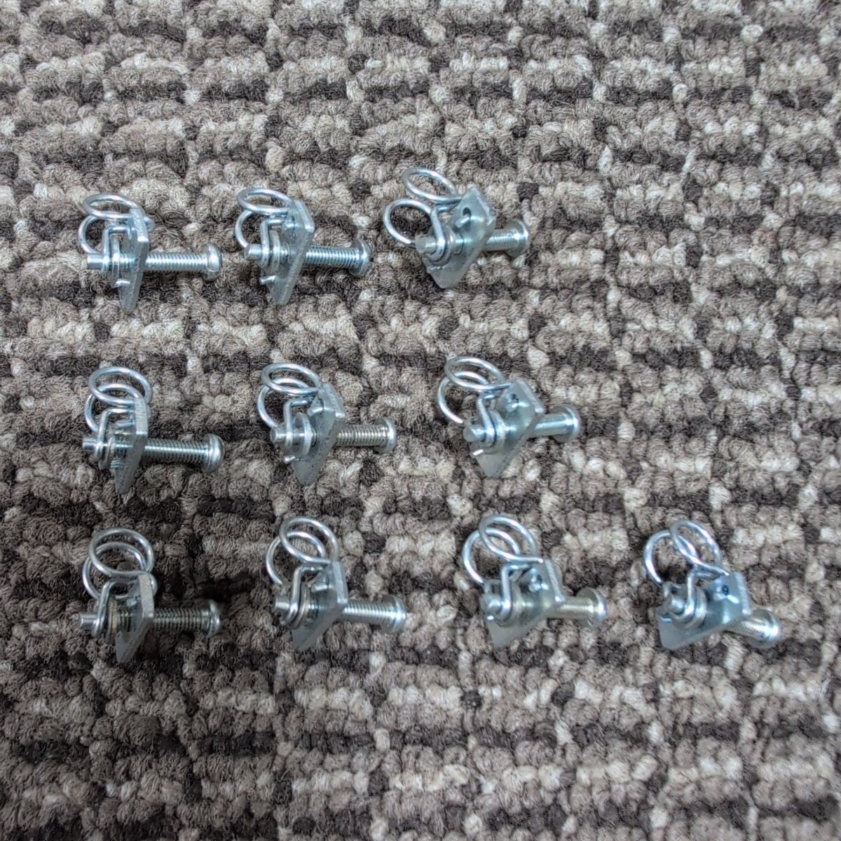 ジャンク品/長期保管品/中古/WIRE/ホースバンド/ワイヤーバンド/締付範囲6mm/スケール/頭ナベ/10個セット/ドライバーで締める拍卖