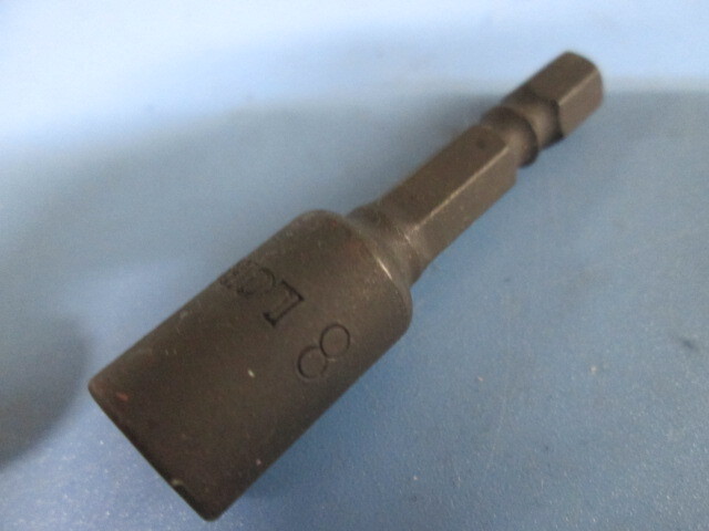 ロブテックス 六角ソケットビット 8mm インパクト用【電ドルソケット ヘックスセッター HXLM8】拍卖