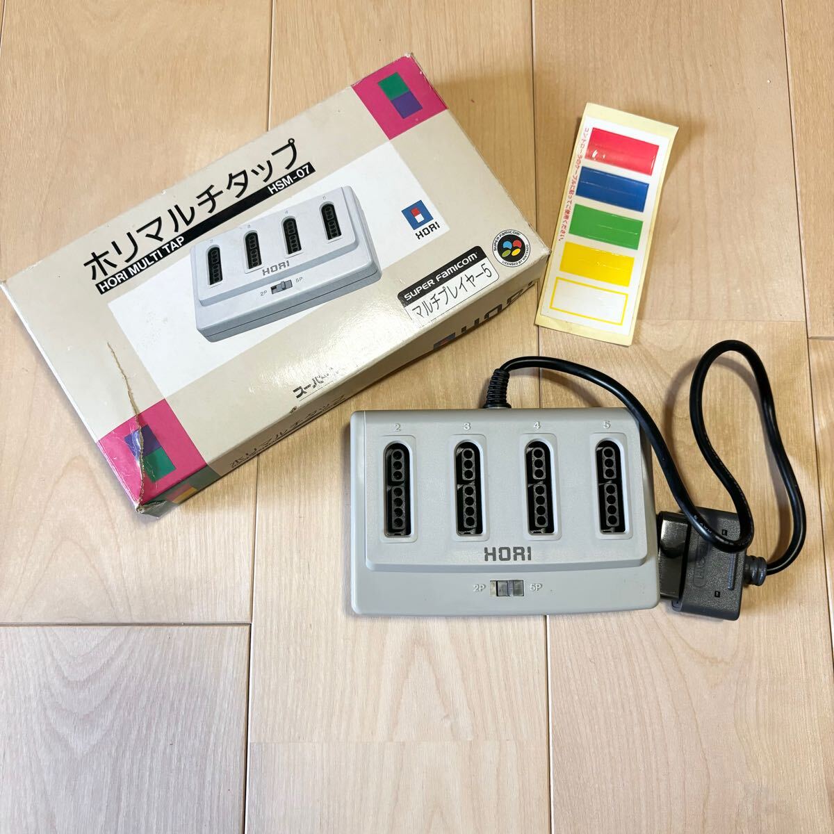 任天堂スーパーファミコン用 ホリマルチタップ HORI HSM-07 Nintendo ニンテンドー拍卖