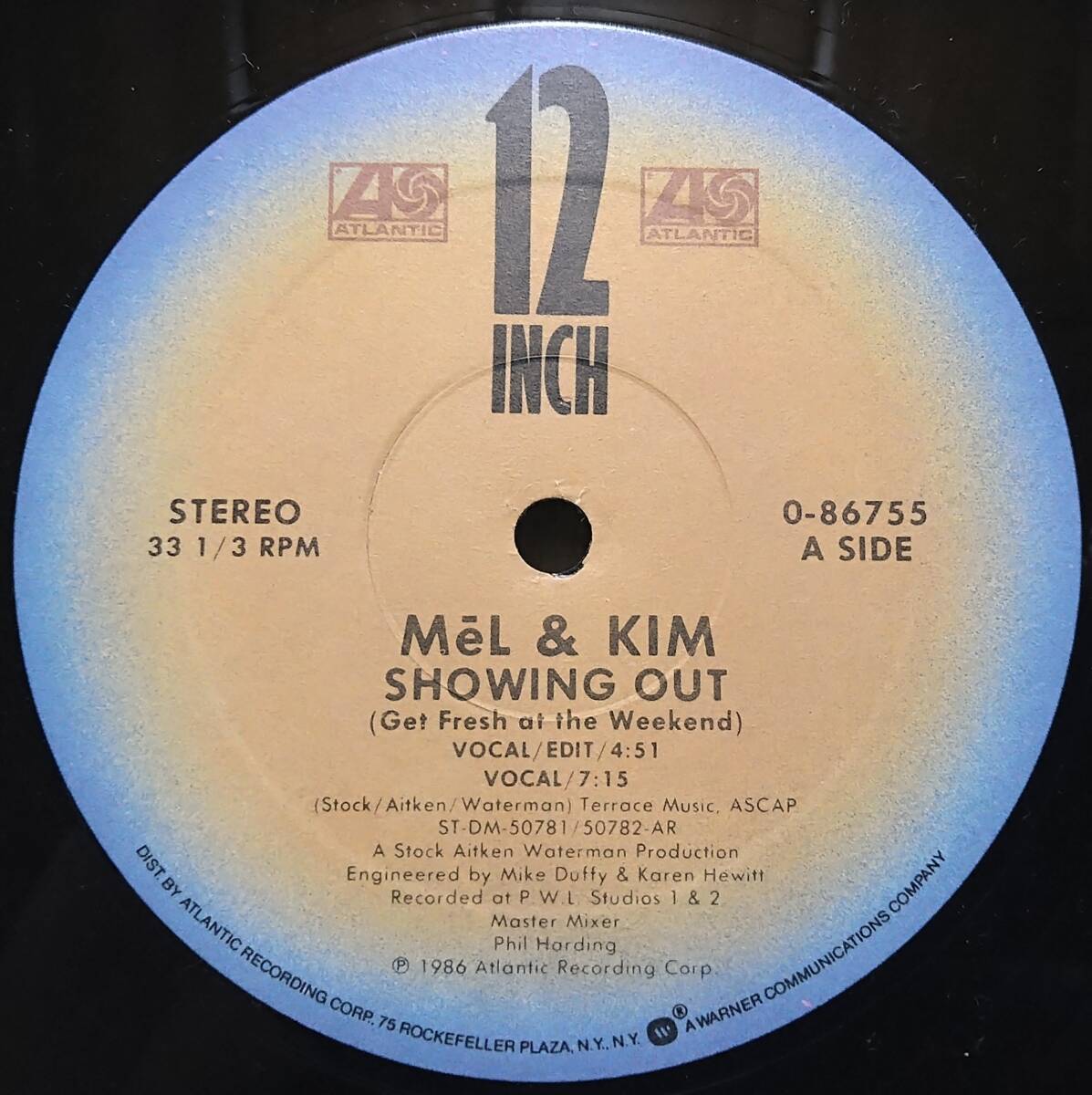【12's Euro Beat】Mel & Kim「Showing Out / System」オリジナル US盤 シュリンク付!拍卖