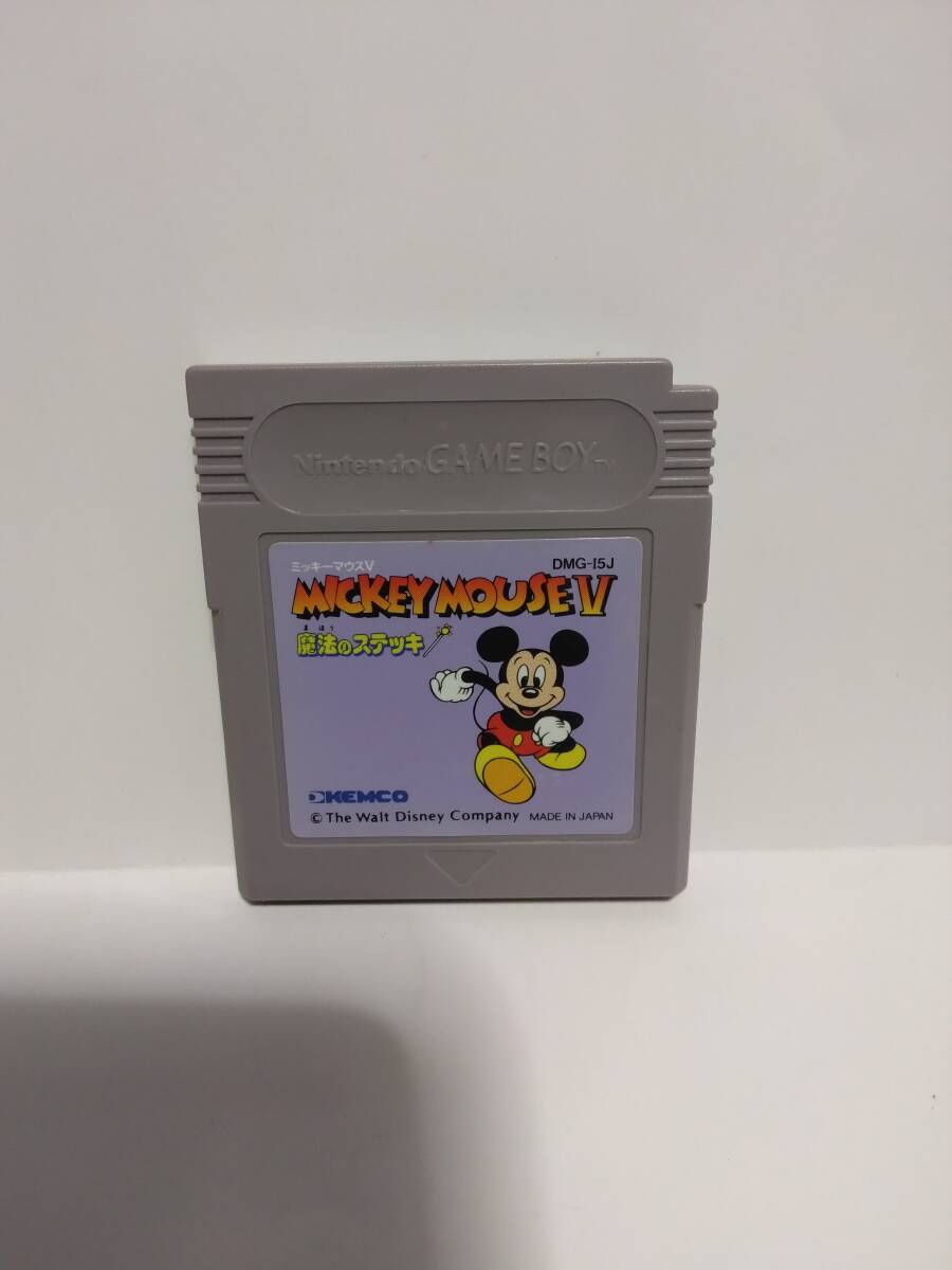 ゲームボーイ ミッキーマウス5 魔法のステッキ拍卖