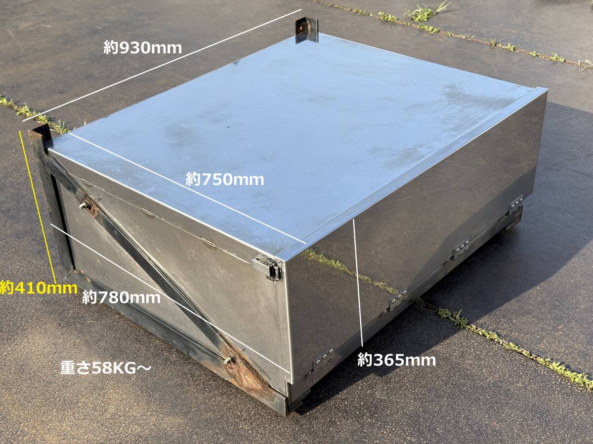 工具箱★幅930mm★58KG★ステンレス製★道具箱★物入れ★即決★デコトラ★B1拍卖