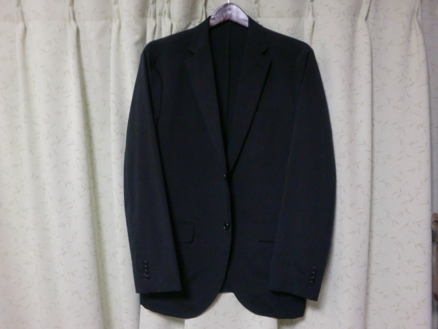 《UNIQLO ユニクロ》感動ジャケット(コトンライク) ブラック サイズ:XL拍卖