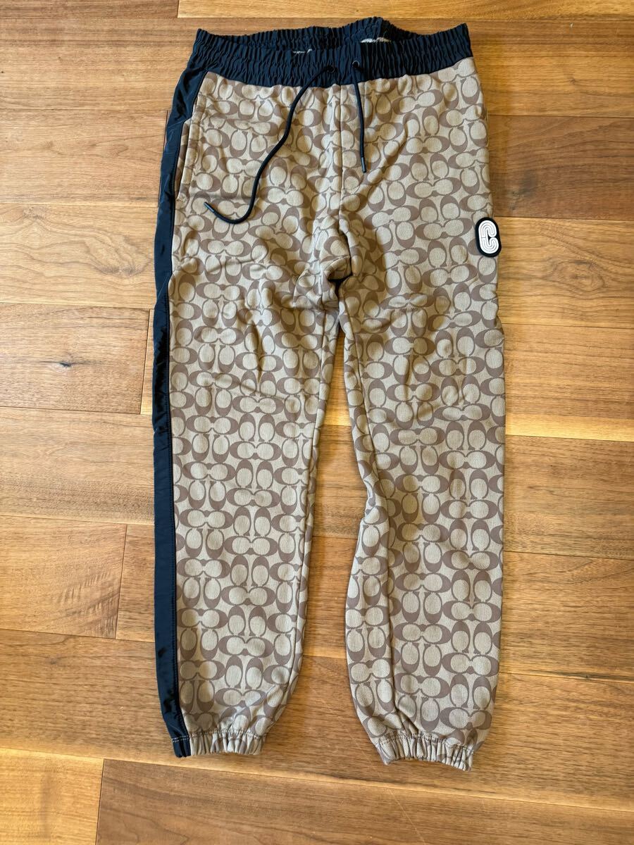 coach コーチ ロゴスウェットパンツ サイズエム 数回使用 COACH M 427拍卖