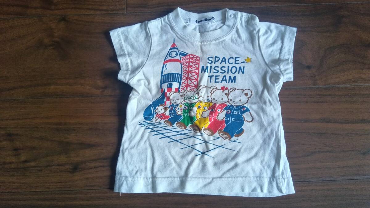 familiar ファミリア Tシャツ スペースミッション 80cm 拍卖