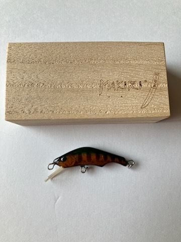 ホンナミ マキリ 44mm 4g S(シンキングモデル)「グリーンキラー」ハンドメイドミノー 未使用品拍卖