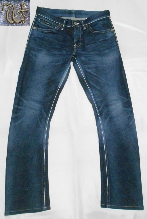 WJK × DELAY by Win&Sons コラボ バナナ デニムジーンズ 日本製 2拍卖