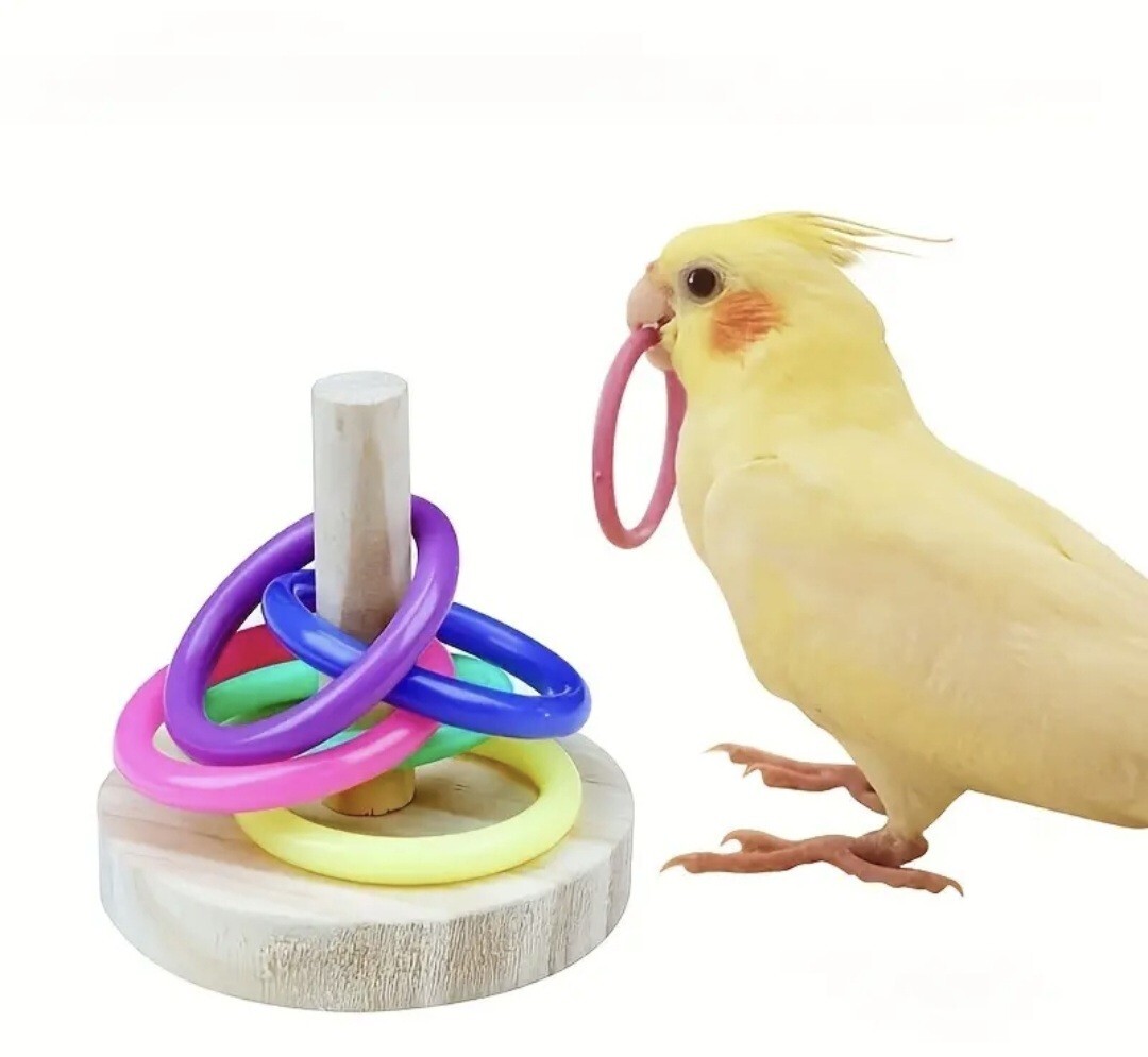 輪投げ バードトイ 鳥 おもちゃ インコ拍卖