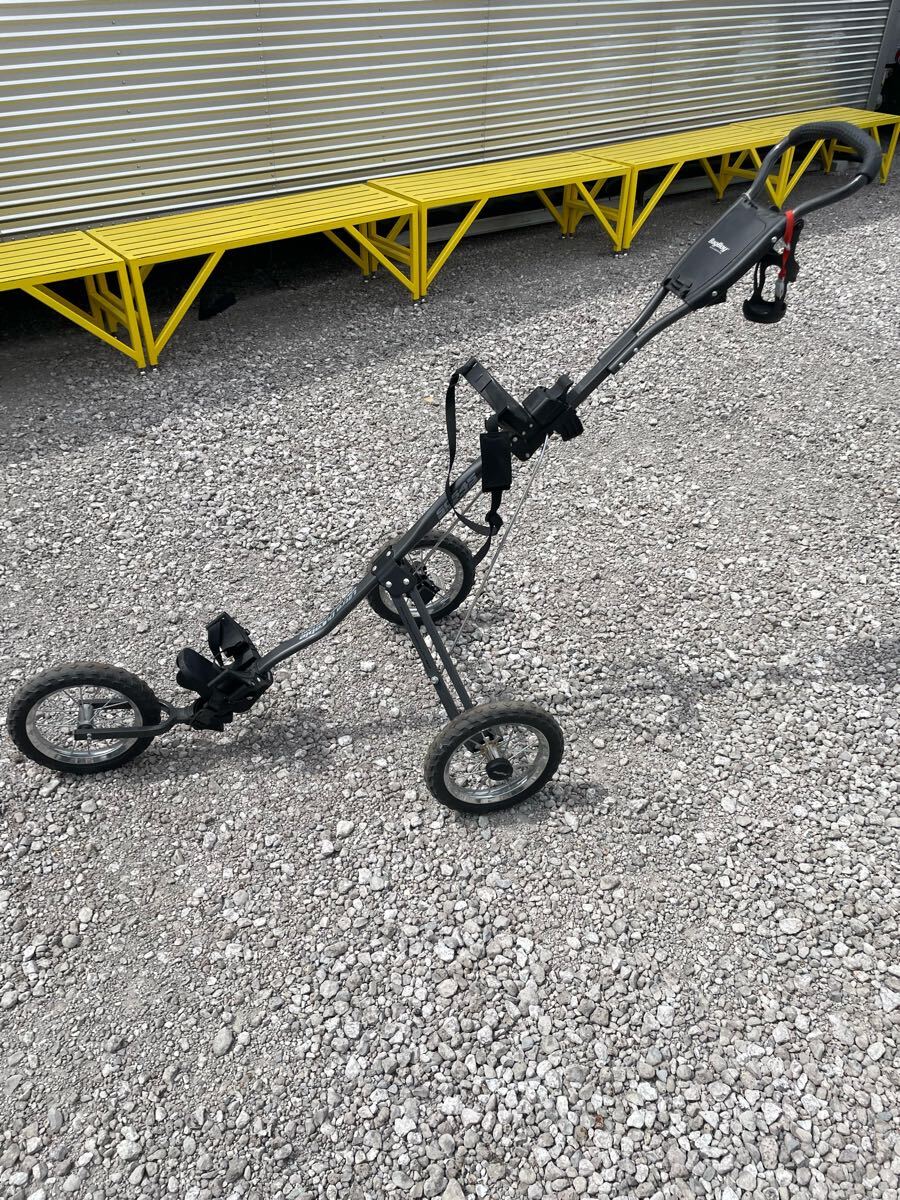 BagBoy ゴルフカート Ultra Durable ゴルフバッグキャリー SC545 持ち運びカート 3 WHEEL PUSH CART ゴルフバッグ カート GOLF 現状売り切拍卖