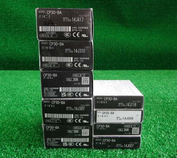 Kのか2025 未使用■三菱電機■サーキットプロテクタ■CP30-BA 1P 2P■機器用遮断器■プロテクタ9点セット まとめて 電材 電気部品拍卖