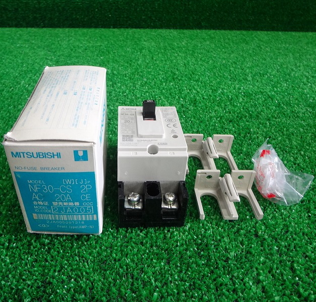 Kのか2023 三菱電機■制御盤用ノーヒューズ遮断器■NF30-CS 2P 20A■NFシリーズ■配線用遮断器 ブレーカー 遮断器■電材 配電用品拍卖