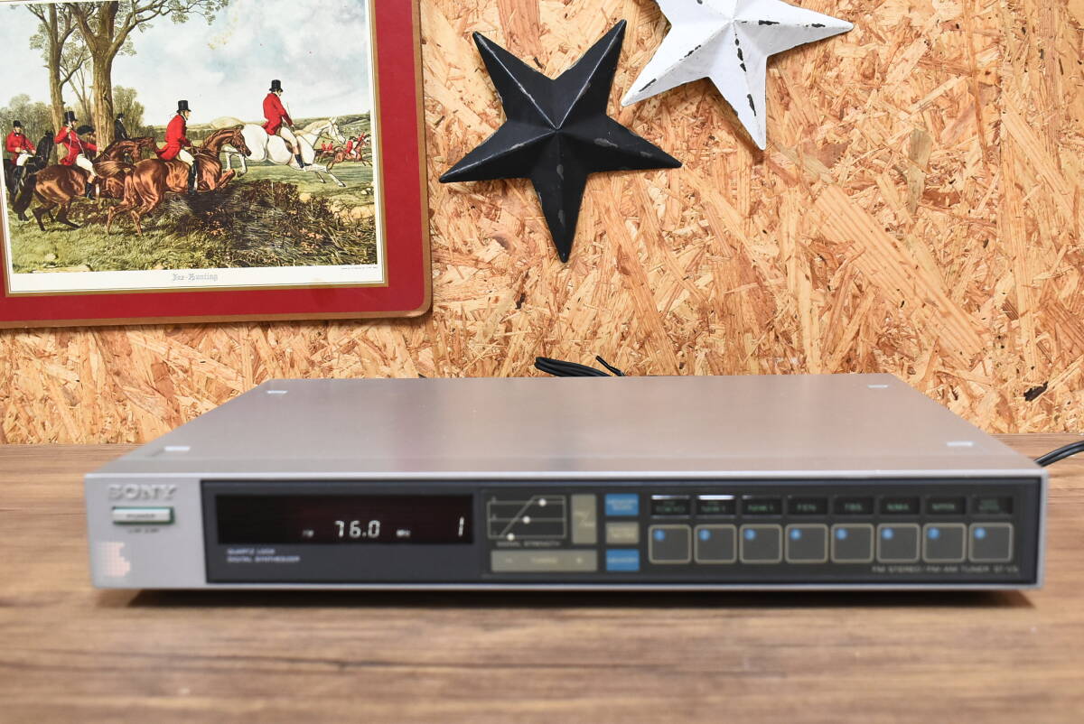 ●SONY/ST-V5/ソニー/チューナー/FMステレオ/FM/AMチューナー/オーディオ機器/通電確認済/UEQ2003拍卖