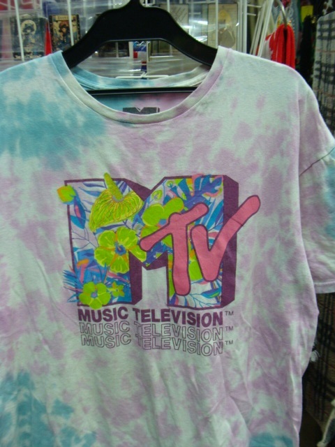 MTV(music television) タイダイ染め 半袖Tシャツ (XL)拍卖