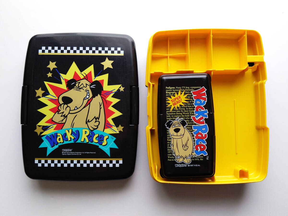 即決 送料込み 平成レトロ 1997年製 小学生洋裁道具箱 チキチキマシン猛レース ケンケン拍卖
