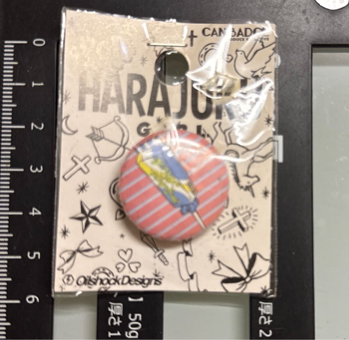 POP HARAJUKU Oilshock Designs 缶バッジ、拍卖