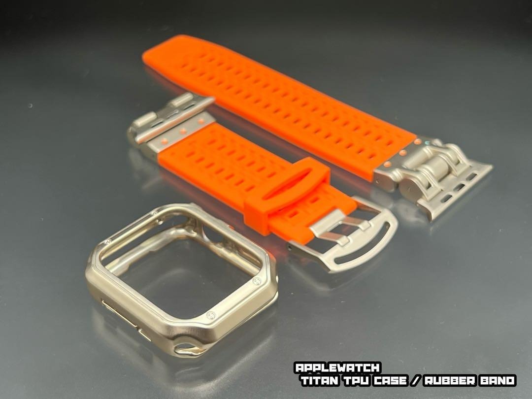 アップルウォッチ ケース ラバー ベルト 49mm 46mm 45mm 44mm ウルトラ拍卖
