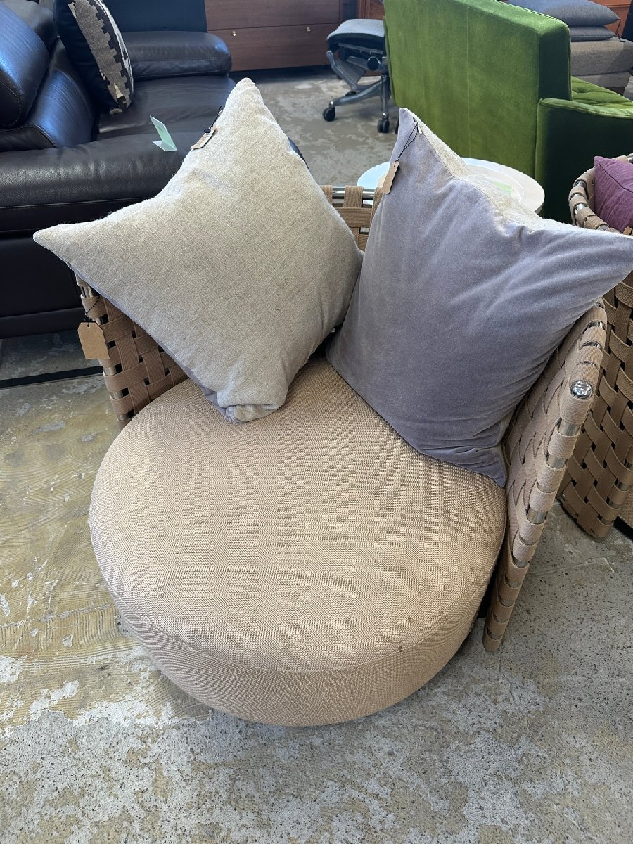 美品 arflex アルフレックス TRAMONTO トラモント アームソファ② ラウンジソファ シングルソファ定価38万円拍卖