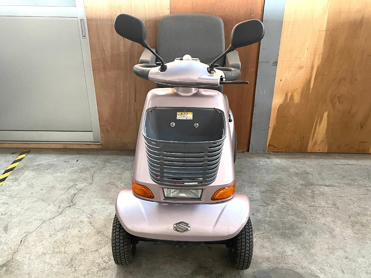 送料0円ではありません 埼玉県 引取推奨 使用感有 SUZUKI ET4E セニアカー 電動 車いす バッテリー欠品 スズキ 【保証あり】拍卖