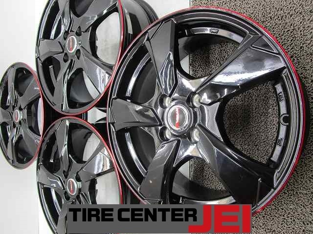 16インチ プレミックス ヴェラン 6.5J+50 100 レアマイスター コンパクトカー 中古アルミホイール【4本セット】送料無料(A16-5363)拍卖