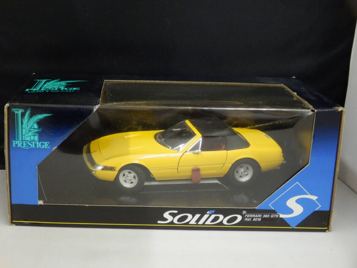 8018 ソリド フェラーリ 365 GTS 1/18 SOLIDO FERRARI 拍卖
