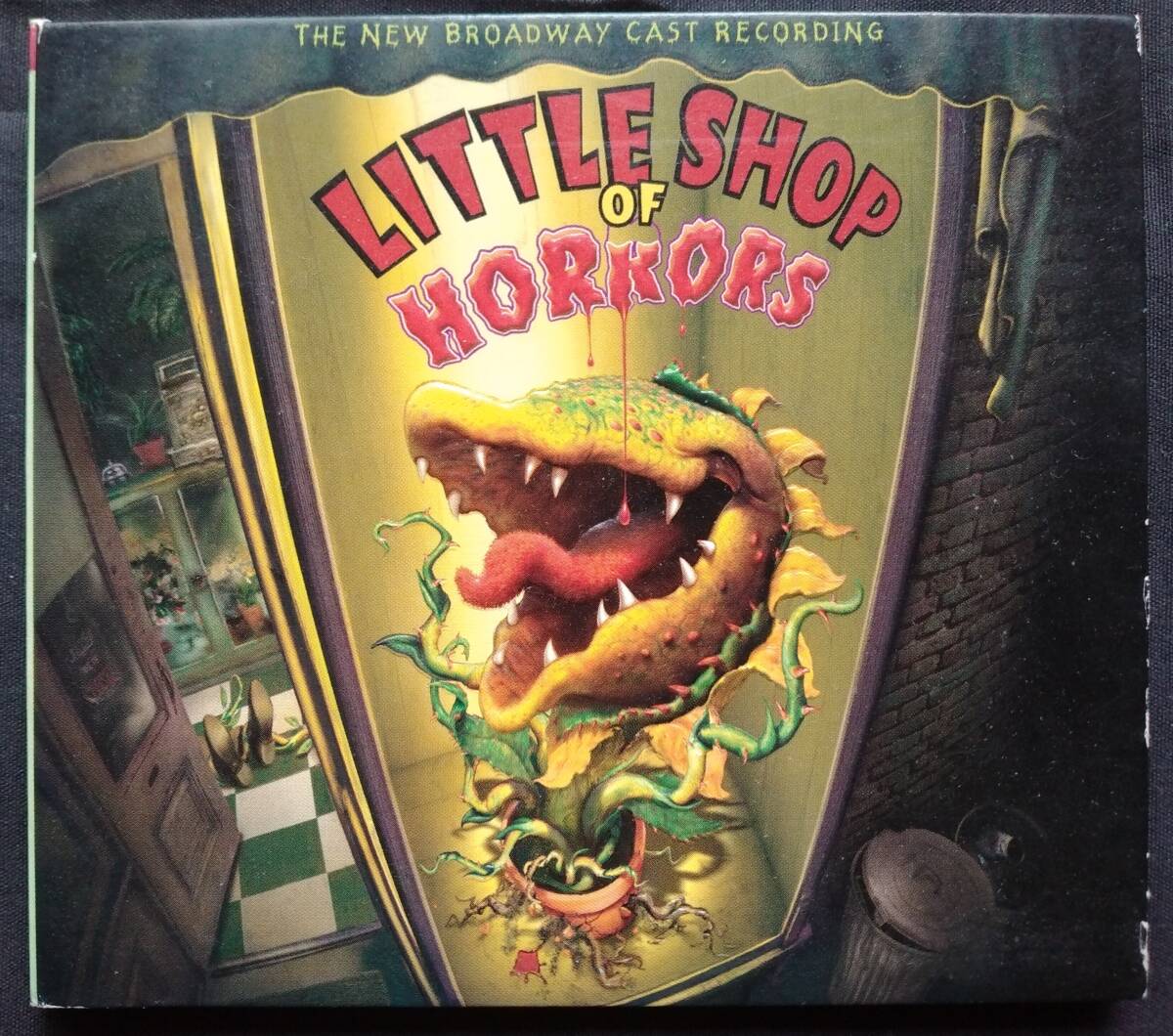 CD LITTLE SHOP OF HORRORS THE NEW BROADWAY CAST RECORDING SOUNDTRACK リトル・ショップ・オブ・ホラーズ Alan Menken Howard Ashman拍卖