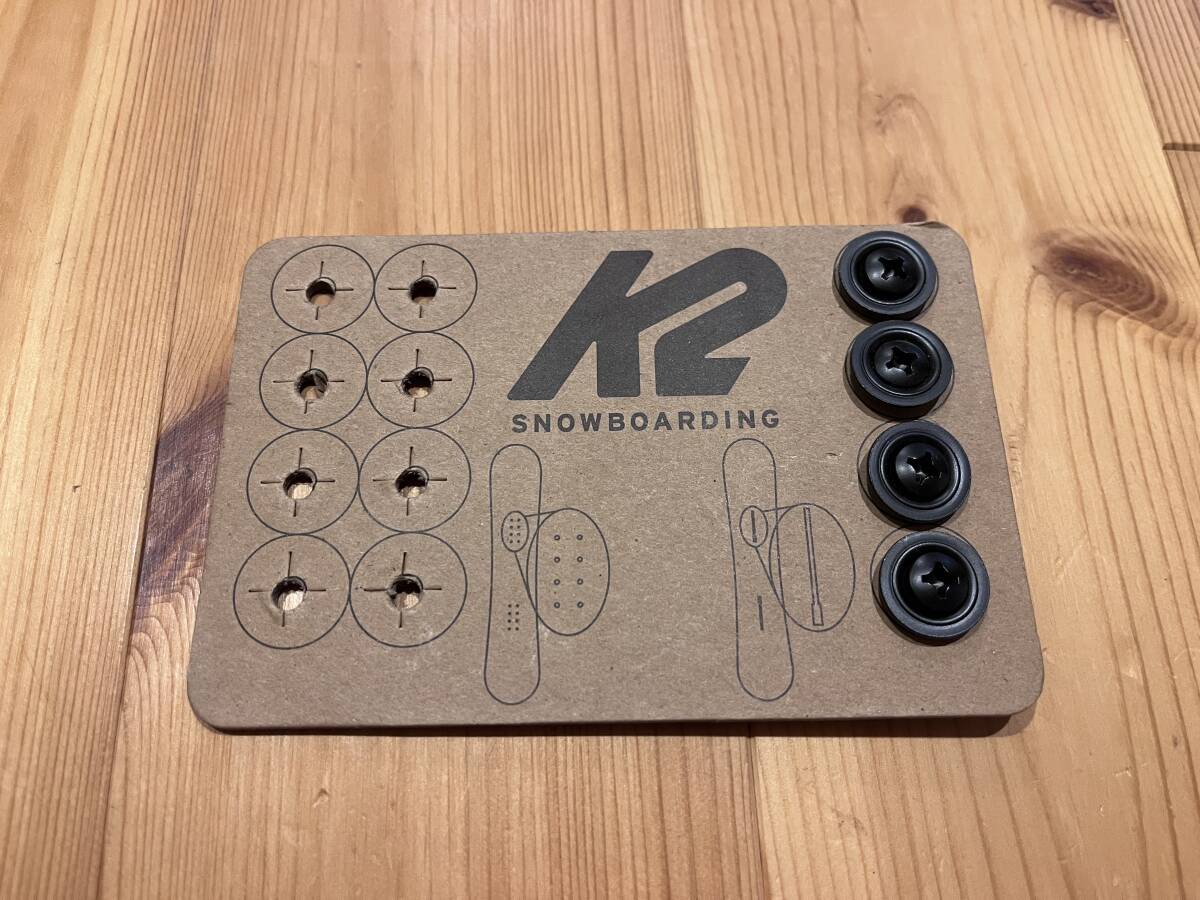 ★新品・1円~★ケーツー/ESTディスクプレート用ビス/ショートビス/K2ディスクにburtonのESTボードへ拍卖