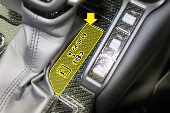 《ランクル250》【アウトレット価格】ランクル250 シフトインジケーターシート (カーボンシート)拍卖