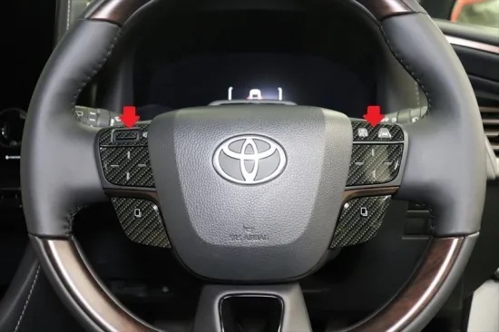 《アルファード40》アルファード40 ステアリングスイッチシート (ブラックカーボン)拍卖