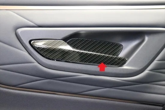 《アルファード40》【アウトレット価格】アルファード40 インナードアハンドルシート (カーボンシート)拍卖