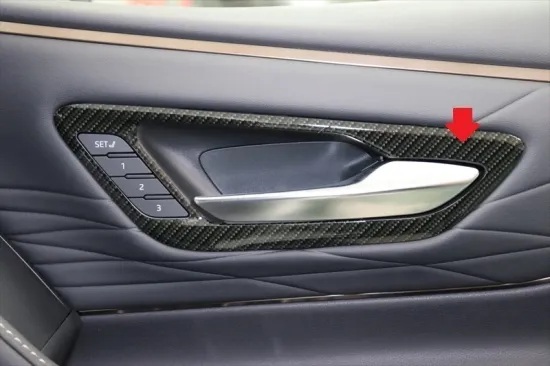 《アルファード40》【アウトレット価格】アルファード40 インナードアハンドルパネルシート (カーボンシート)拍卖