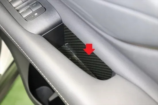 《アルファード40》【アウトレット価格】アルファード40 インナードアグリップシート (カーボンシート)拍卖