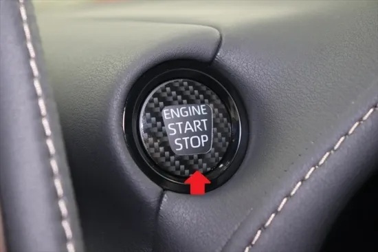 《アルファード40》【アウトレット価格】アルファード40 プッシュスタートボタンシート (カーボンシート)拍卖