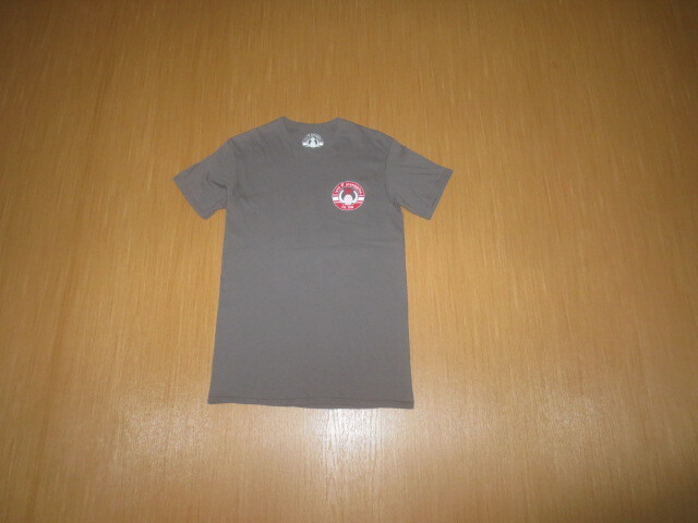古着 プリントTシャツ チャコールグレーS バックプリント拍卖