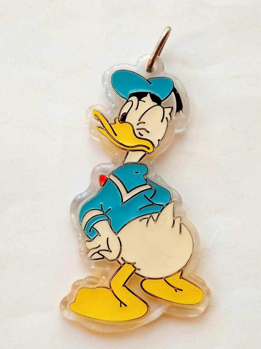 TDL 東京ディズニーランド ドナルドダック キーホルダー チャーム 昭和 レトロ 拍卖