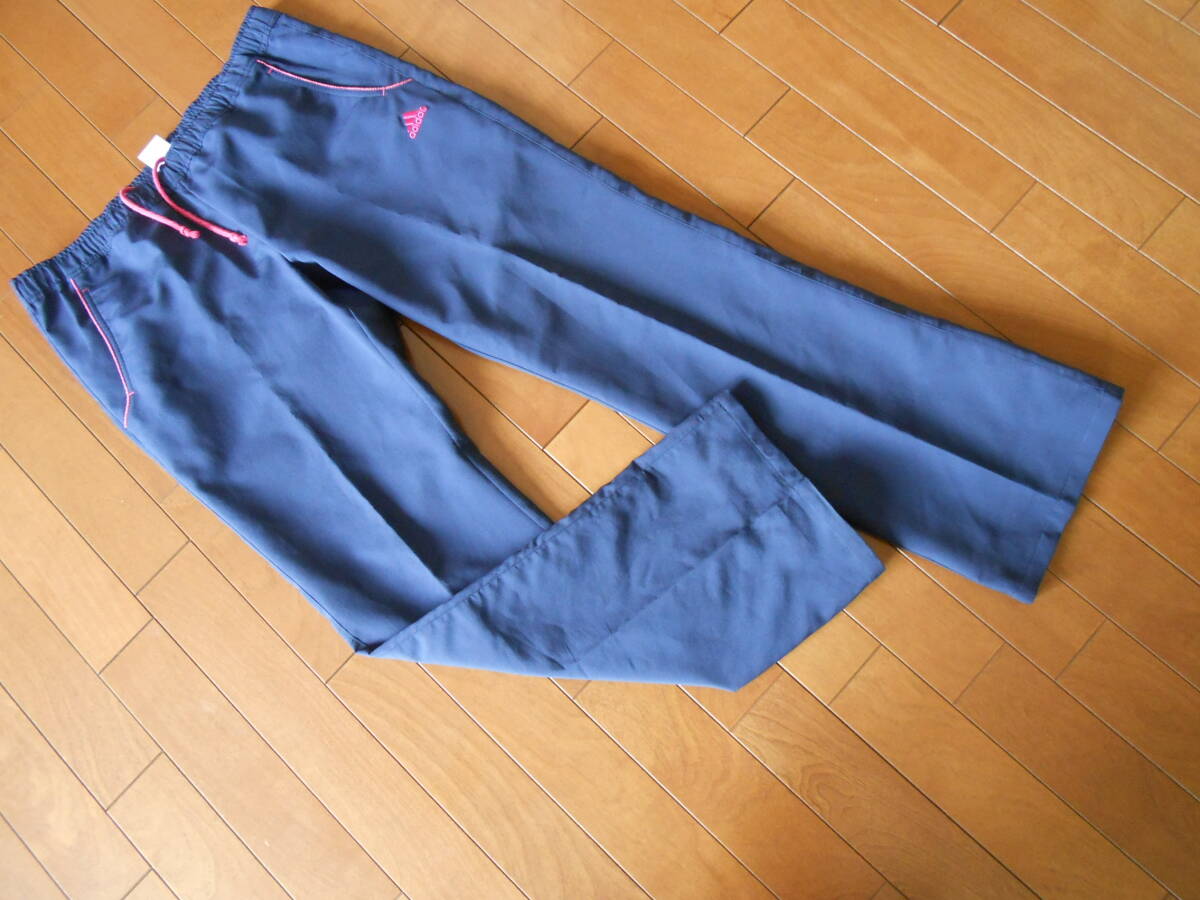 adidasアディダス カジュアルパンツ clima lite ネイビー系 Lサイズ拍卖
