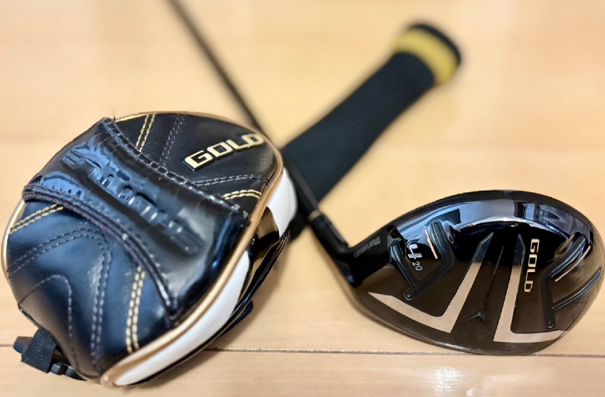 ■ maruman マルマン GOLD 4 20 ユーティリティ FUBUKI SG-200 flex-R ヘッドカバー付 ★拍卖