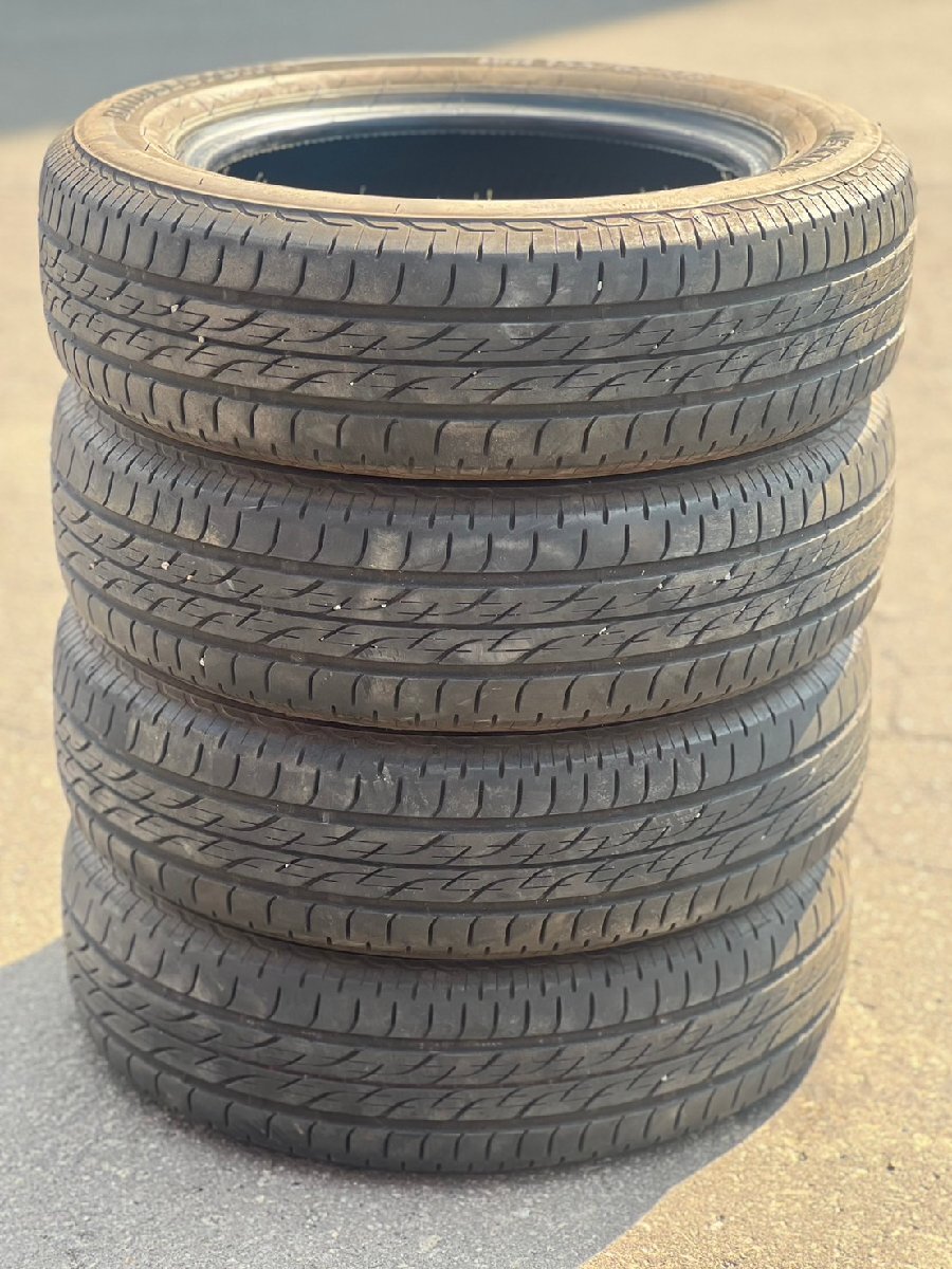 ★ ブリヂストン NEXTRY ネクストリー エコピア 155/65R13 13インチタイヤ 7-8分山 4本セット 札幌 T-1986拍卖
