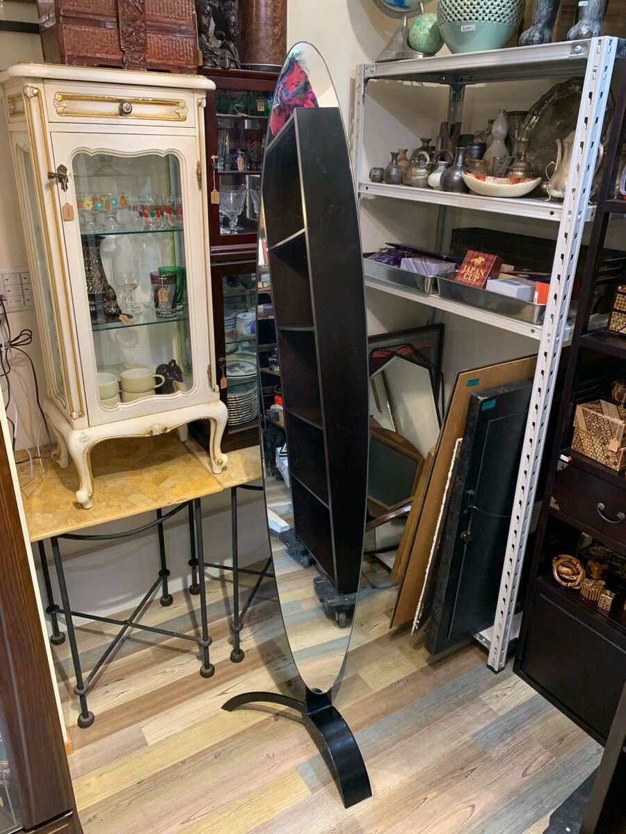 G0502★全身鏡 姿見 鏡 スタンドミラー インテリア リビング 玄関 店舗什器 W41 × D46× H177 拍卖