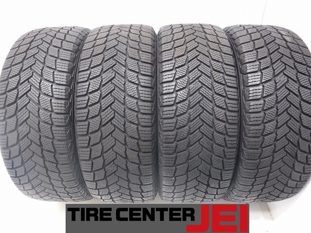 215-45R17 9分山 ミシュラン X-ICE 2021年製 中古スタッドレスタイヤ【4本セット】送料無料(AS17-3605)拍卖