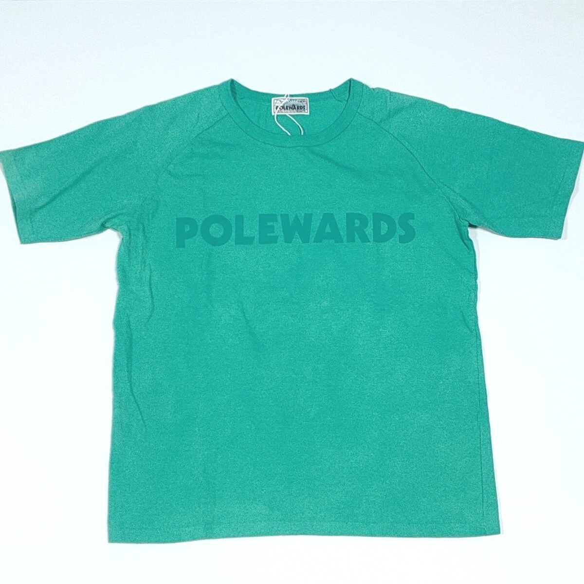 未使用品 ポールワーズ Tシャツ Мサイズ POLEWARDS コットン グリーン 拍卖