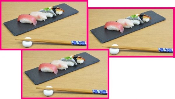 【送料無料:3枚:スレートプレート:35cm x 12cm】★2個:おしゃれ:天然石:お皿:プレート★和食 洋食 中華★皿 石皿 石 角皿拍卖